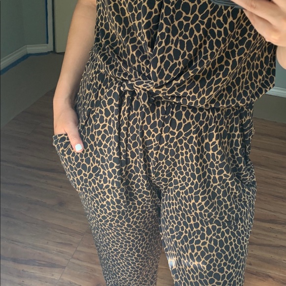 Michael Kors Giraffe printed Jumpsuit - Picture 2 of 5
